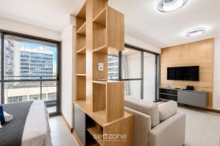 Studio em Cond. c/ Piscina e Vista Cid. OCB0501 - 4