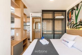 Studio em Cond. c/ Piscina e Vista Cid. OCB0501 - 2