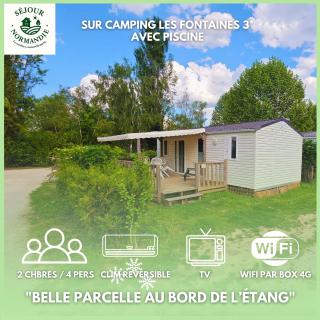 Séjour Normandie - 2 mobilhomes premium 3ch-6p et 2ch-4p avec clim, TV & WiFi dans l'Eure - 7