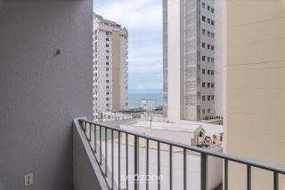 Apto vista mar a 130m da praia em BC ERG605 - 9