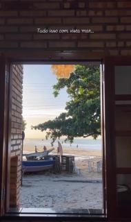Casinha Pé na Areia - Beach House - Charmosa Casinha completa de frente para o Mar - 8