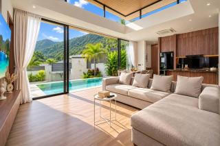 Panoramic Pool Villa 4 minutes by car to Naithon beach - 7