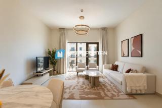 Golf and Sea View 2BR with Balcony,Yas Island - 0
