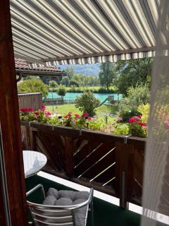 Aare and mountains near Interlaken - 4