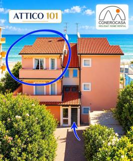 Conero Casa - Marcelli di Numana in Via Litoranea 101 sul mare vista Spiaggia con Parcheggio Esclusivo - 5