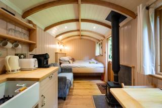 Luxury Shepherd Hut w Outdoor Bath at Powis Estate - 5