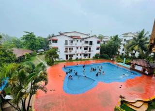 Raahi Stories - Cozy 1BHK with Pool & Balcony 5 min to Calangute and Baga - 0