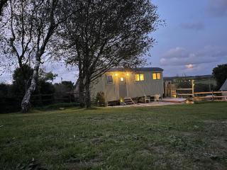 Romantic Shepherds Hut near Bude, North Cornwall - 3