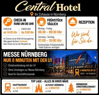 Hotel Central Nürnberg Hauptbahnhof - 4