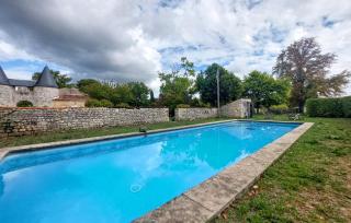 Nice Home In Les Gonds With Private Swimming Pool, Can Be Inside Or Outside - 0