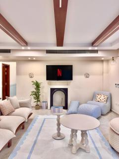 Quiet & Secure 3BR in Stone Residence, New Cairo - Le Caire - 4
