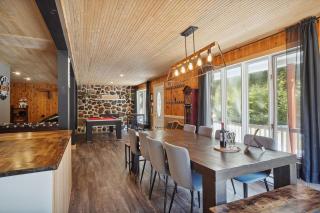 Nature chalet, spa, river in Saint-Côme - 8
