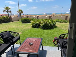 El Zahra super Lux Chalet Direct sea view ground floor 2 bedrooms in Alexandria, Al Mamourah with passes to the beach from May to the end of October للعائلات فقط مع ه كرنيهات للشاطىء من مايو لآخر اكتوبر دور ارضى جنينه مشتركه وقعده خاصه - 0