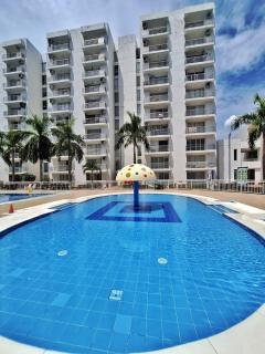 Apto Aqualina Green - Sol & piscina - 5
