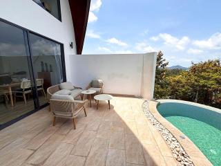 Sunrise Oceane - Sea View Pool Villa, Chaweng Noi - 1