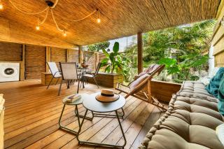 Lodge privatif classé jardin tropical sans vis à vis - Saint-Pierre - 0