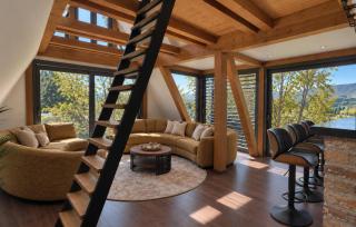 Modern cottage, views and a jacuzzi - 0