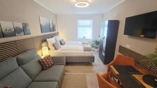 APART Studio Suites Dessau-Roslau - Boutique Design im Kulturdenkmal - voll ausgestattet - kostenloses Parken und WLAN - zentral und ruhig - hundefreundlich - Familie - Paare - Long Stay und Business - 9