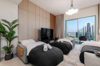 2BR for 8 with Burj & Fountain View, Downtown - Dubai - 2