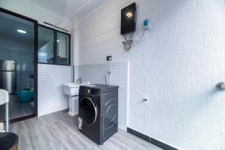Elegant luxury three bedroom apartment with swimming pool fully equipped gym children playing ground ample parking space and amazing scenic view - 9