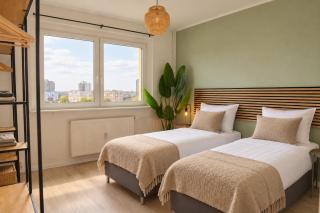 Havn Apartment - 4x Einzelbetten, WaMa, Smart TV, Balkon, Küche, WLAN, 24h Self Check-in - 1