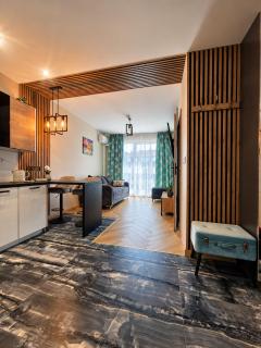 Green Baltic Portovo Family Apartment Near Old Town Balcony - Gdańsk - 7