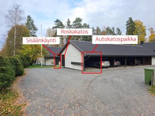 Viihtyisä rivitalokoti saunalla - 9