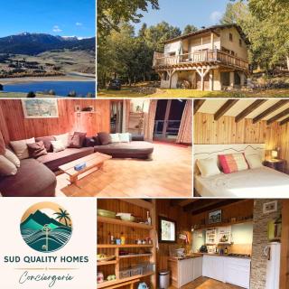 Chalet La Caza Audelou*Vue Lac et montagne*11 Pers - Réal - 8