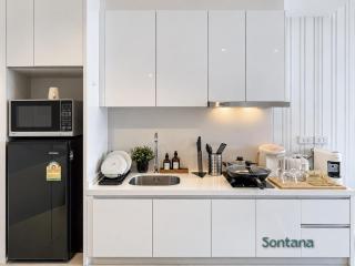 Modern High-Rise 1BR - Ultra Fast Wifi - Sathorn - 8