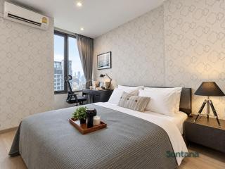 Modern High-Rise 1BR - Ultra Fast Wifi - Sathorn - 9