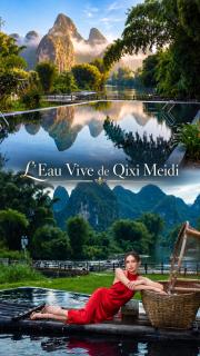 L'Eau Vive de Qixi Meidi - Riverfront Infinity Pool & Log Cabin Cafe - Outdoor Cooking Class - English Speaking Service - E-Bike Tours - Complimentary Shuttle within 8 Kilometers - 1