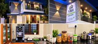 Guruvayoor VBH Green Family Retreat - For a group of below 14 Guests 7A 7C - 6