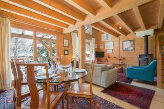 Chalets Zaria Garden Fireplace near Ski Lift - Happy Rentals - 3