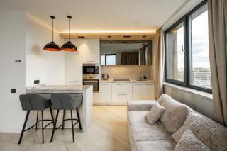 19-207 New York spacious, Antonovycha 74, Kyiv centre, Olimpiiska metro nearby, fantastic city view, Petrovdim Apartment - 5