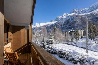 Apt Capucins22 Mont Blanc View 1BR w/ Balcony Garage - Happy Rentals - Chamonix-Mont-Blanc - 5