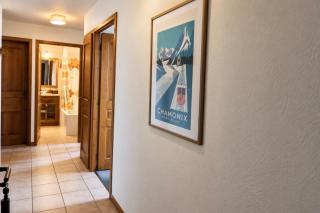 Nice flat with balcony view Mont Blanc Parking - 1