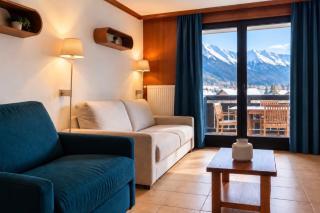 Nice flat with balcony view Mont Blanc Parking - 0