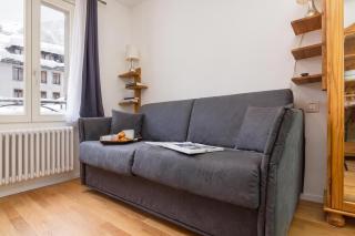 Apt Paccard305 Central Chamonix Studio, near Brevent lift for 2 - Happy Rentals - 2