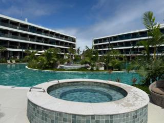 Flat em resort premium em Muro Alto, vista para piscina e alto conforto - 9
