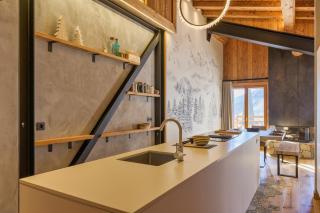 La Ferme à Roland Cozy Mountain Style 2BR for 6 Ski In/Ski out - Happy Rentals - 7