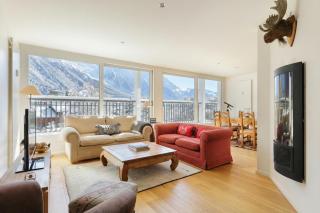 Résidence La Vallée Blanche in Chamonix Balcony & Mont Blanc Views - Happy Rentals - 5