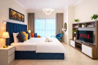 Stylish Studio in Dubai Marina near Beach and Metro Z614 - 8
