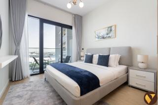 Vogue Vacation Homes, Alexis Tower Jabal Ali Walkable to Metro Station, near Expo City Dubai, One Bedroom Apartment with Balcony, Pool and Vibrant Community View, Access to all Amenities - 7