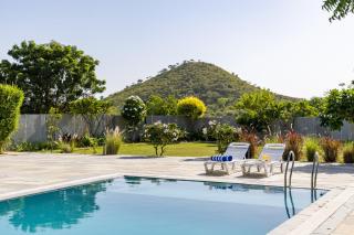 ELIVAAS Signature The Shyam Estate 8-BHK Villa with Private Pool, Kids' Pool, Landscaped Lawns & Aravalli Hill-View Balconies - 3