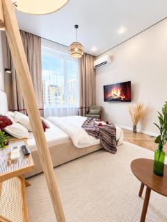 Greenline Silva ХанШатыр новые 1ком апартаменты - 9