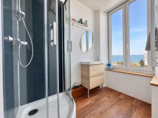 À l'est - Studio vue mer sur la digue - 5