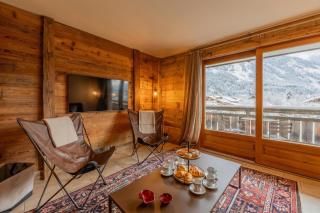 Panorama Mont-Blanc 2BR w/Views, Walk to Flégère Lift - Happy Rentals - 0