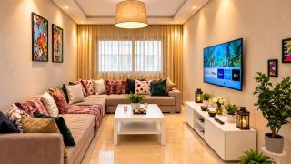 Top-Floor 3BR Apartment in Maarif, City View, AC & Private Parking - 9
