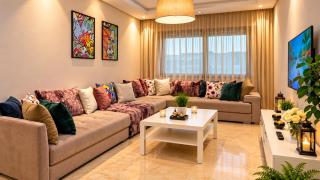 Top-Floor 3BR Apartment in Maarif, City View, AC & Private Parking - 2