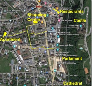 Vaduz Castle View Apartment in City Center with balcony and parking - 4